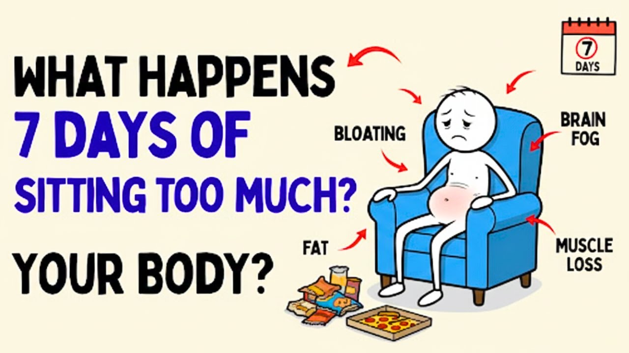What Happens to Your Body After 7 Days of Sitting Too Much
