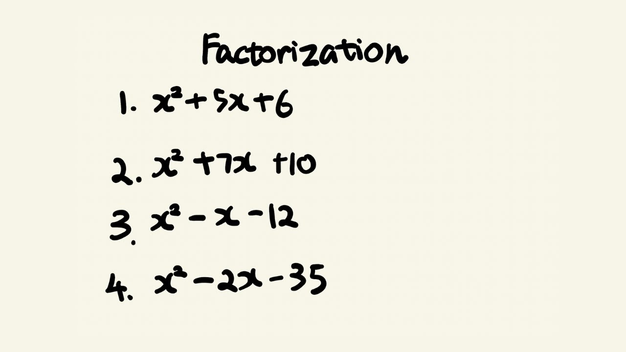 How To Factorize Quadratic Equations? Basic Math Explained