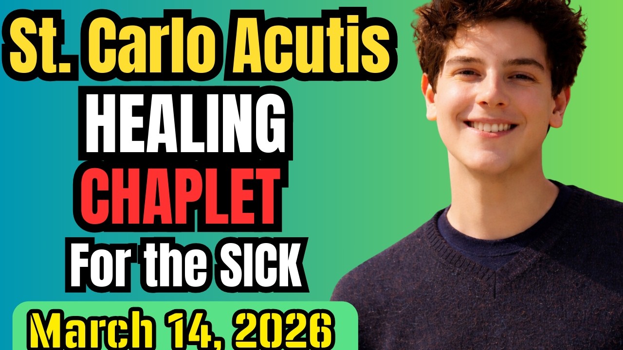 STOP SCROLLING AND PRAY! ⚡ – St Carlo Acutis HEALING Chaplet 🙏 – The Most Powerful Healing Prayer
