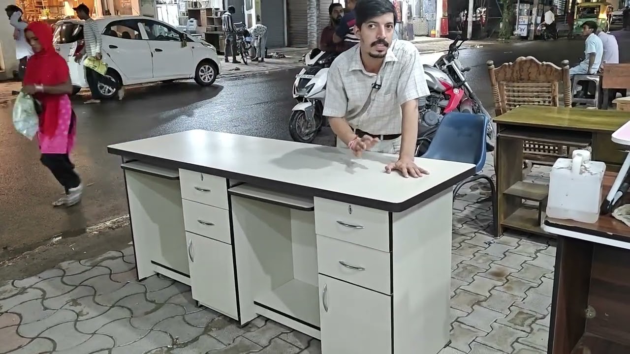 Office Desk | Computer Table | Reception Table | Modern Office Furniture Design 2025