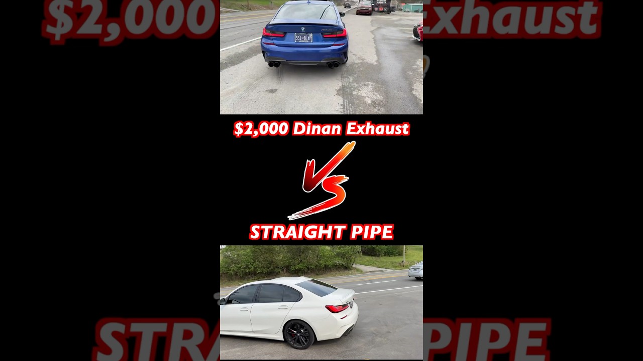 BMW M340i: $2,000 Exhaust Vs Straight Pipe!