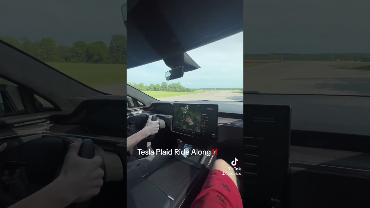 1000WHP TESLA PLAID RIDE ALONG!