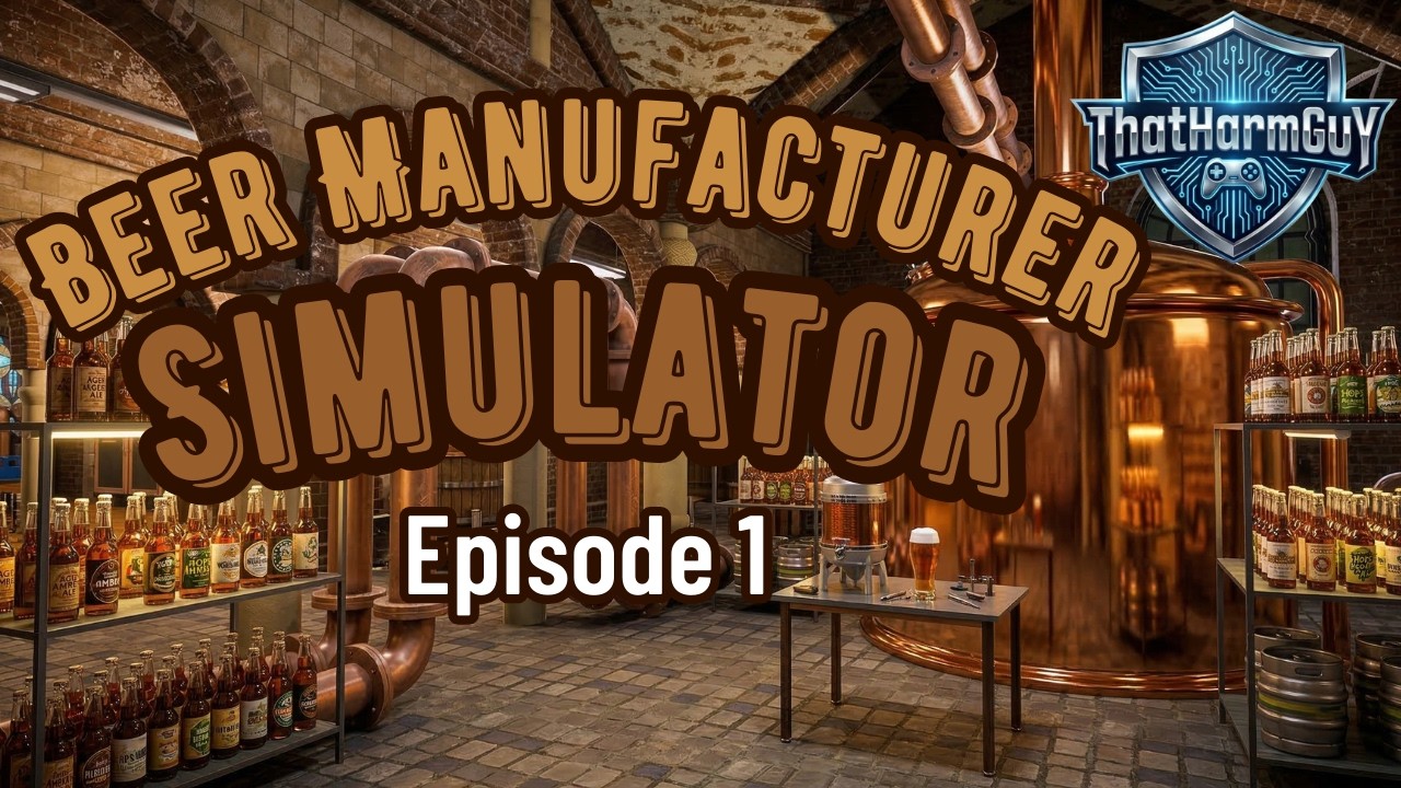 Starting my own Brewery. What could go wrong? Beer manufacture gameplay