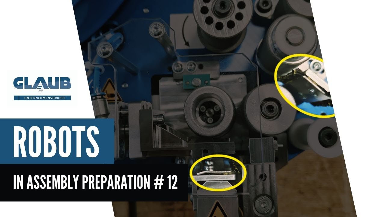 Application with robots - FEATURES | GLAUB Automation