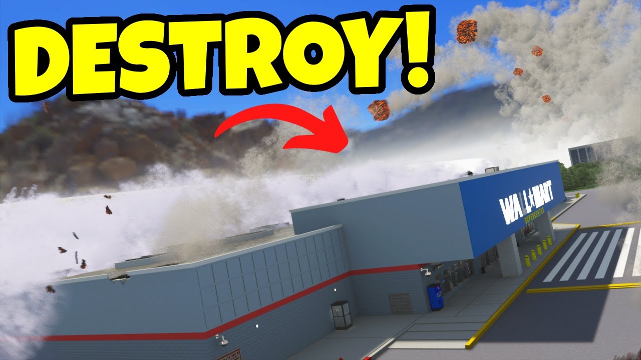 Walmart vs DISASTERS Realistic Destruction! | Teardown Gameplay