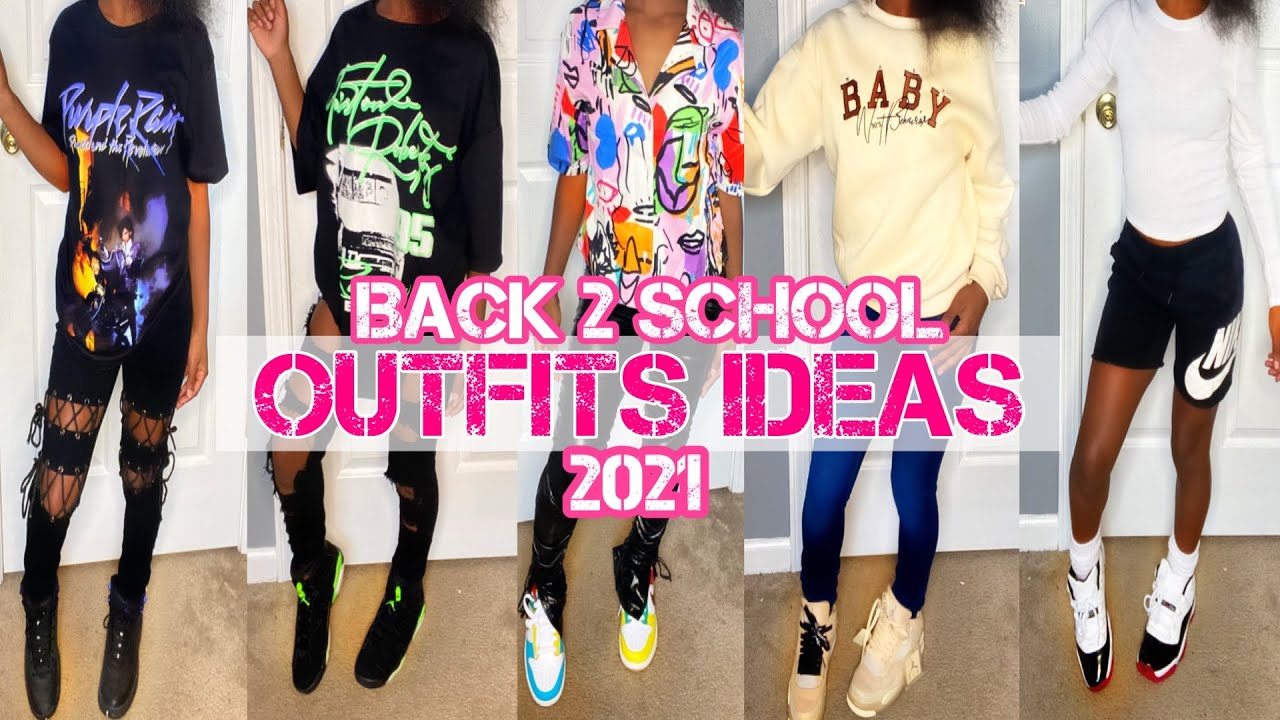 BACK TO SCHOOL LOOKBOOK | OUTFIT IDEAS | 2021
