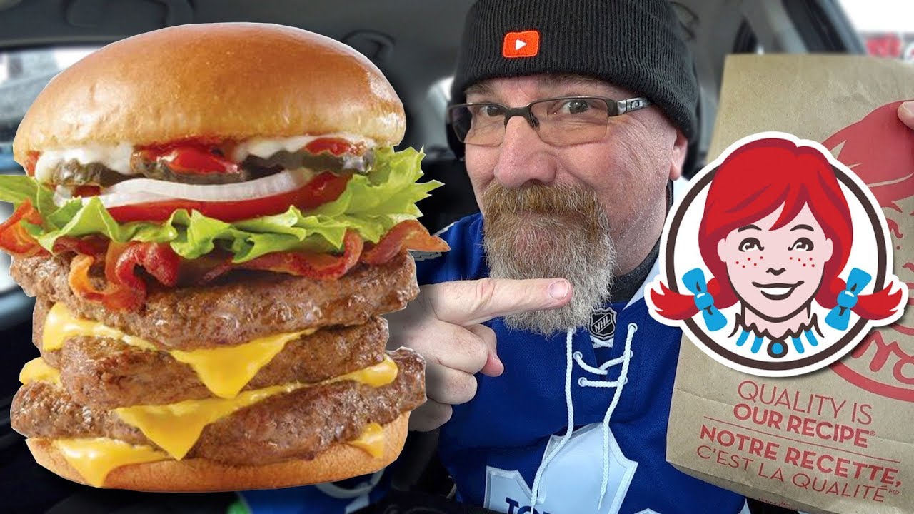 Wendy's 🍔🥓 Bacon Deluxe Triple Food Review
