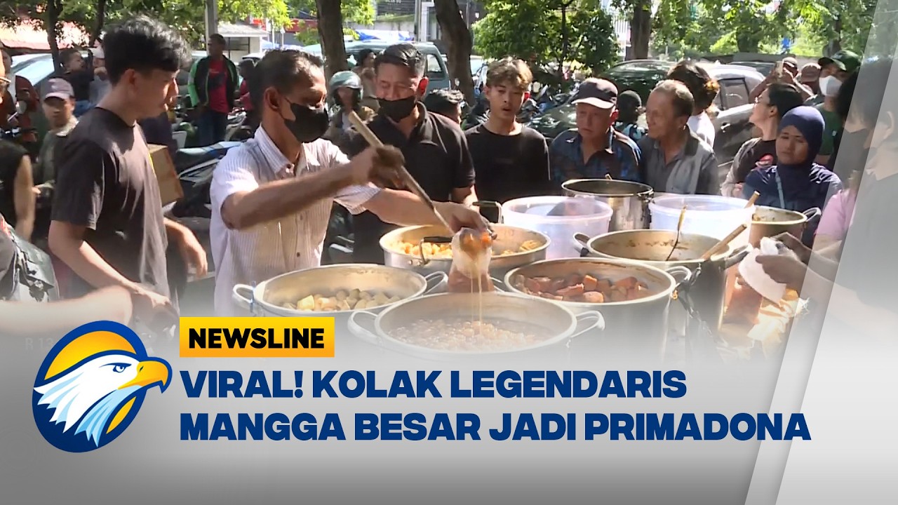 Kolak Viral Mangga Besar, Warga Rela Antre Mengular - [Newsline]