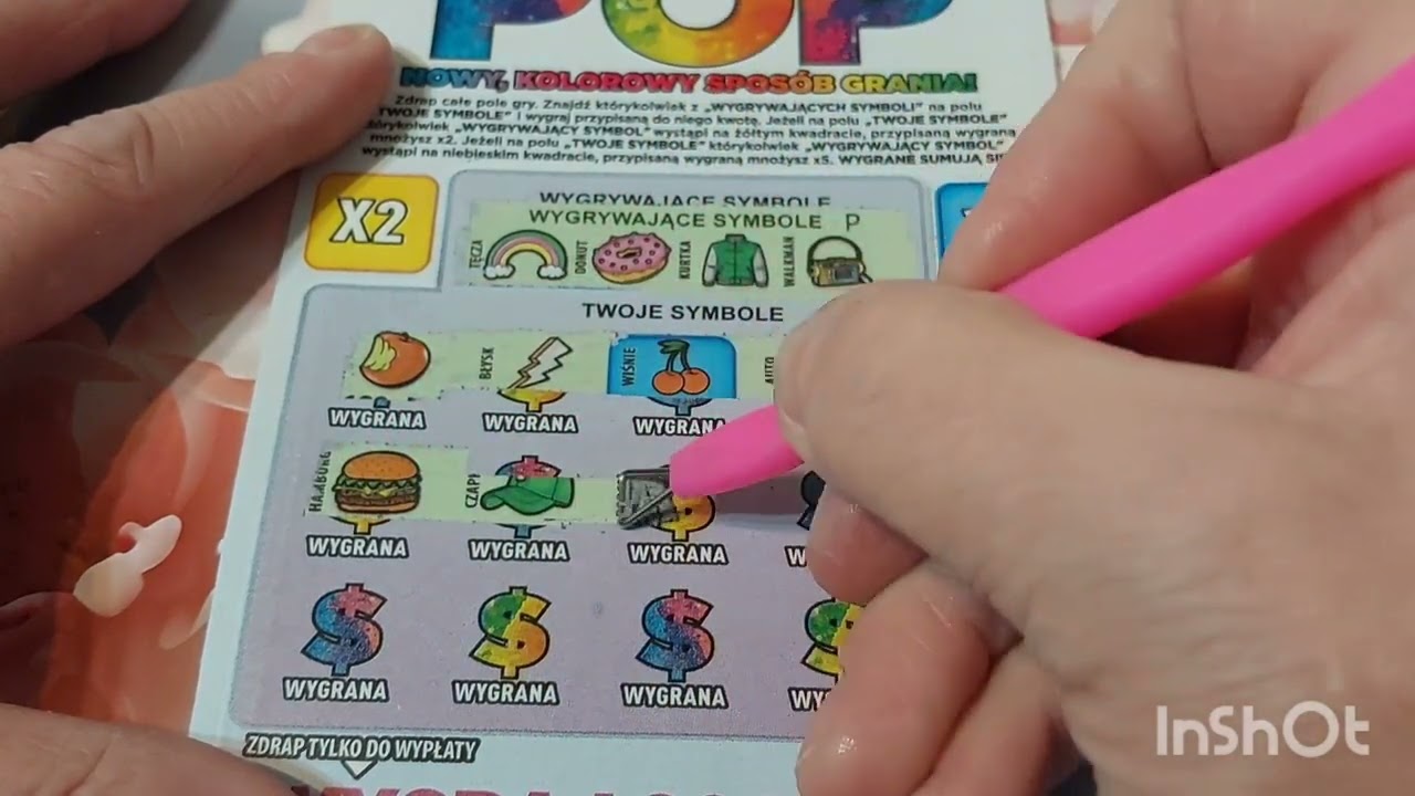 zdrapki #1067💥Zapraszam na Premiera 👉POP 💥są wygrana 👍💃
