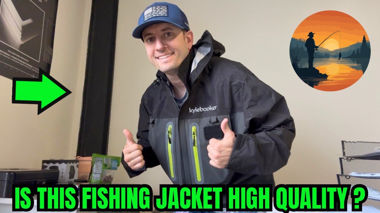 🎣 Is This The BEST Waterproof Fishing Jacket on Amazon? Built in Warmer Pockets! Wader Coat