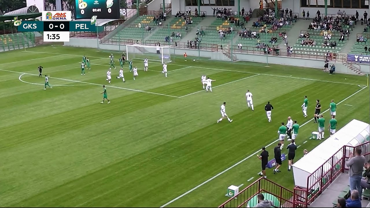 Skrót meczu | GKS Bełchatów – Pelikan Łowicz 1:0 (5.08.2023)