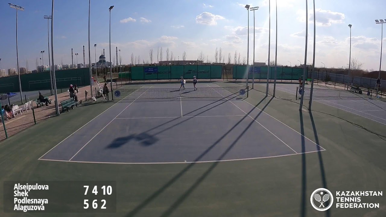🎾 Корт №2 -  Tennis Europe 16&Under G3 Turkestan (20.03.2026)