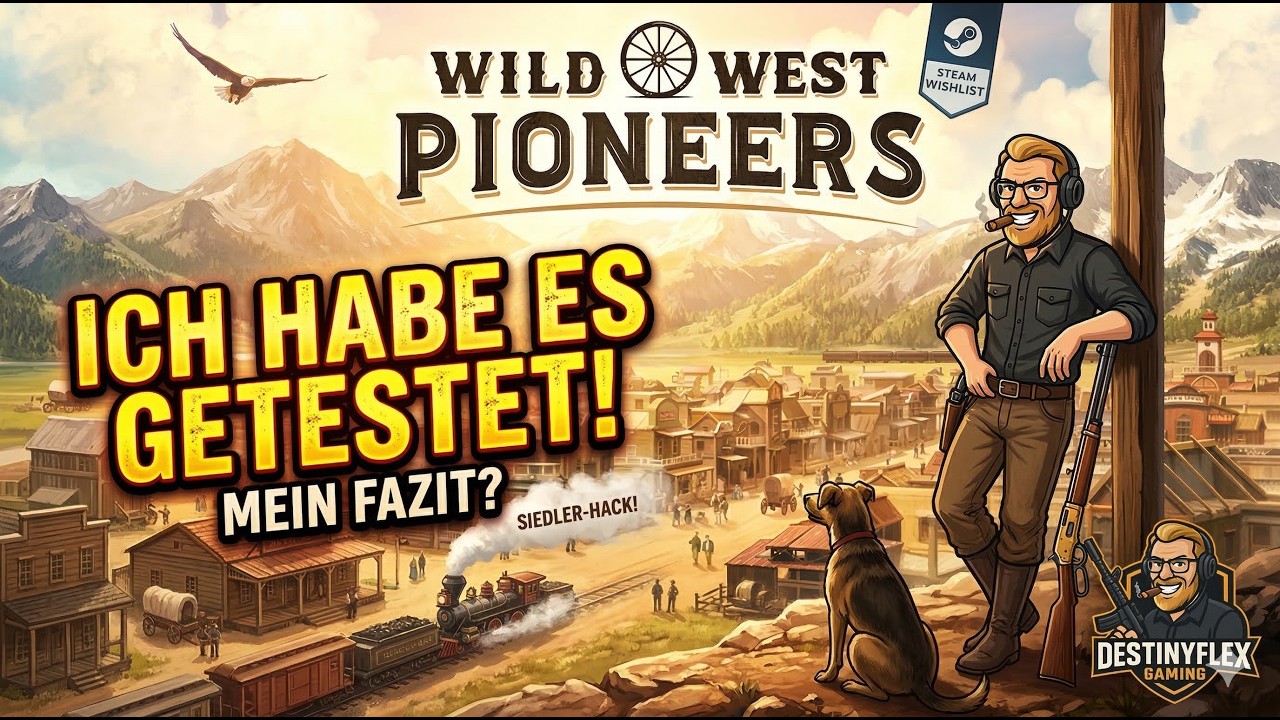 🤠 Siedeln & &Uuml;berleben im Wilden Westen! | Wild West Pioneers Demo Playtest (Coming 2026)