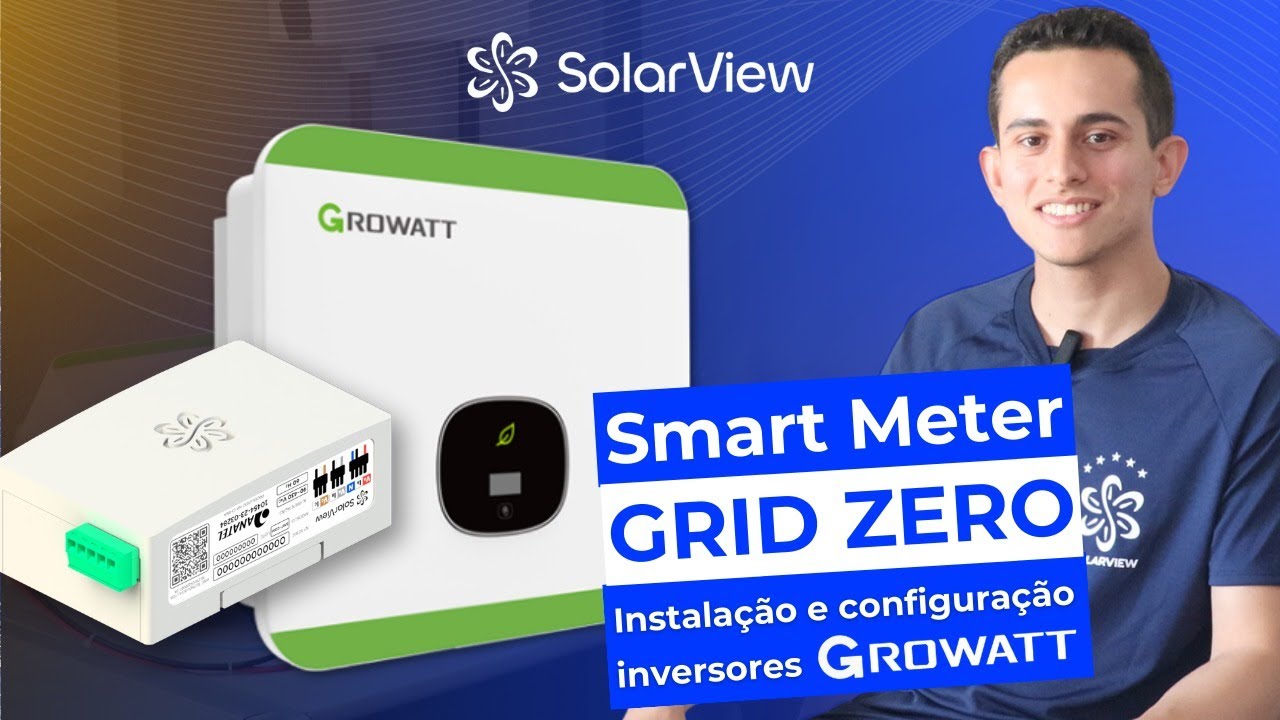 Smart Meter Grid Zero - Instalação e configuração inversores Growatt