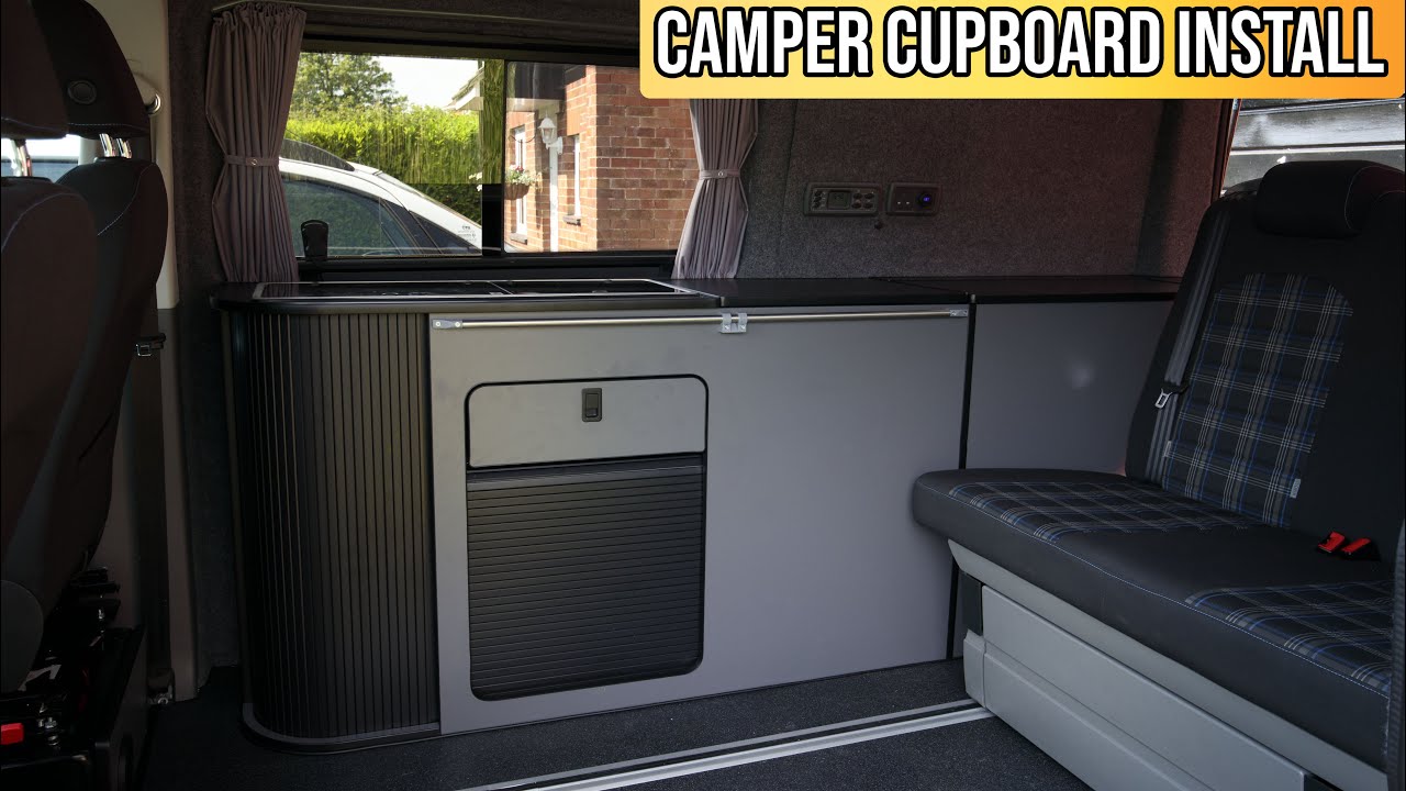 VW Transporter T6.1 Camper Conversion - Ep13 Fitting Cupboard Units