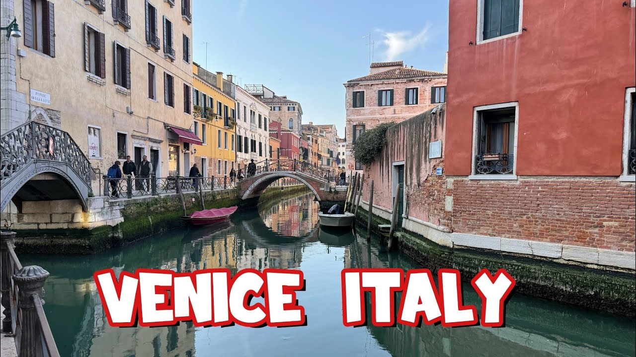 Venice in 4K 🇮🇹 | The Most Beautiful City in the World - Walk Through Venice Canals & Streets