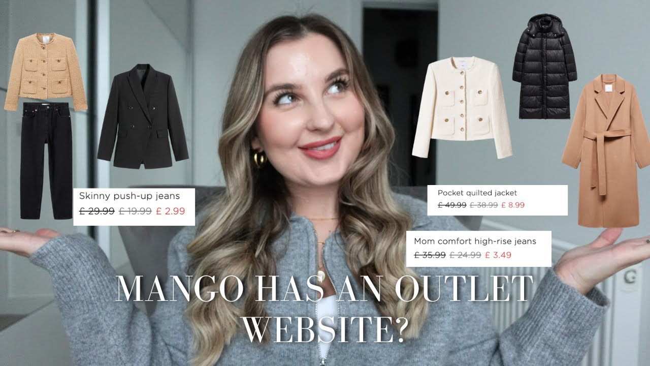 MANGO HAS AN OUTLET WEBSITE??  | PRICES AS LOW AS &pound;2.99 FOR JEANS AND &pound;8.99 FOR JACKETS | ELENA D.