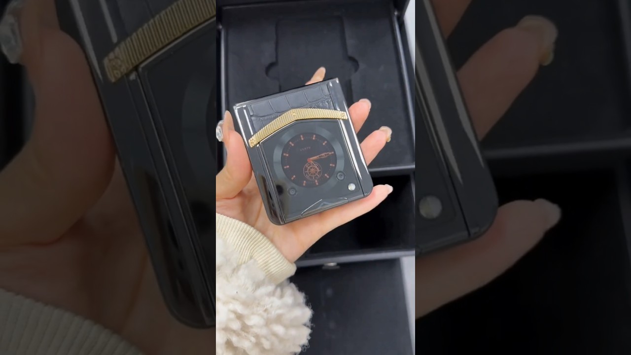 Vertu Ironflip Unboxing | Luxury Foldable Revealed! #shorts