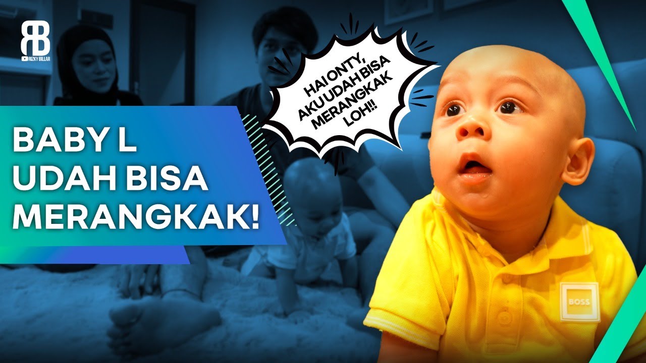 NO CUT TAPI DI EDIT! 10 MENIT LIAT BABY L MERANGKAK!!