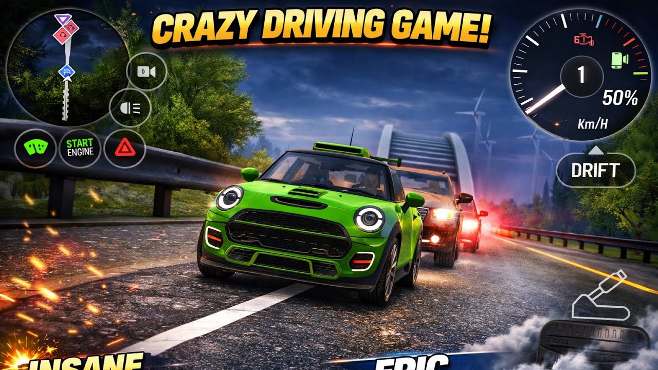 Brand New Car - Car Parking Driving School Gameplay | 4K Ultra Graphics..