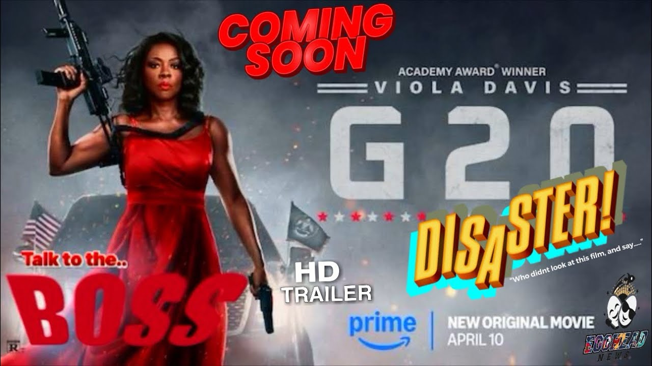 Viola Davis is President Sutton in Action Thriller 'G20' Official Trailer!