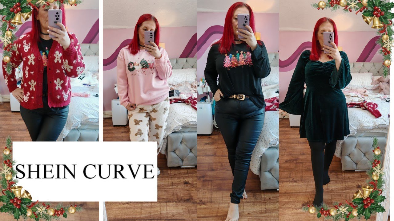 Примерка зимней коллекции Shein Curve 2025, размер 16.