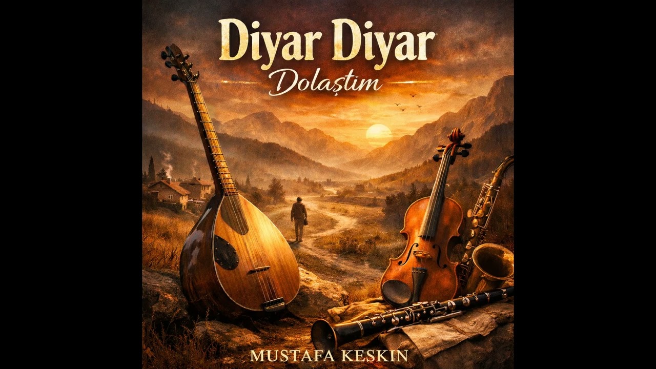 Diyar Diyar Dolaştım Türkü Official Audio 2026 |  Mustafa Keskin Legal FM
