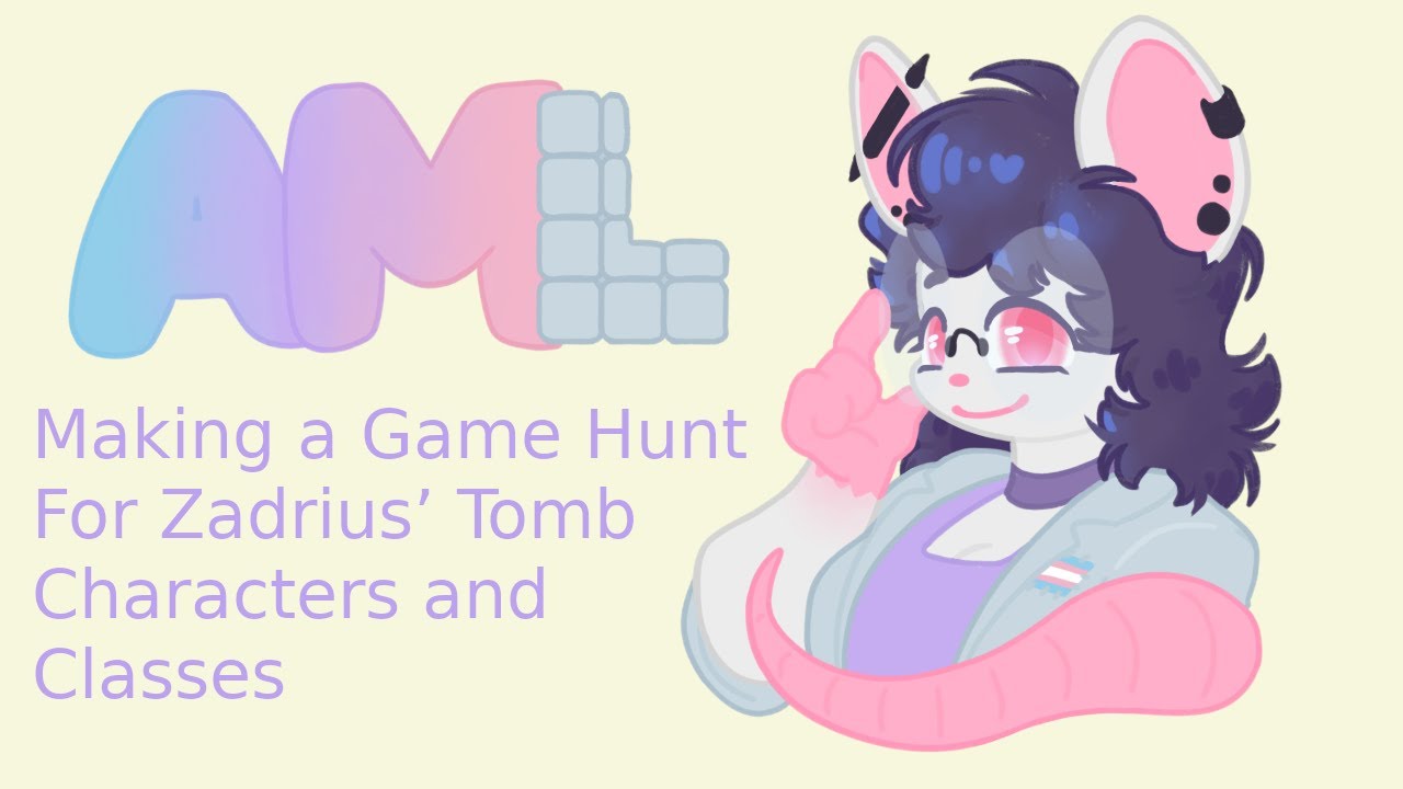 Making a Game Hunt for Zadrius' Tomb - Characters and Classes