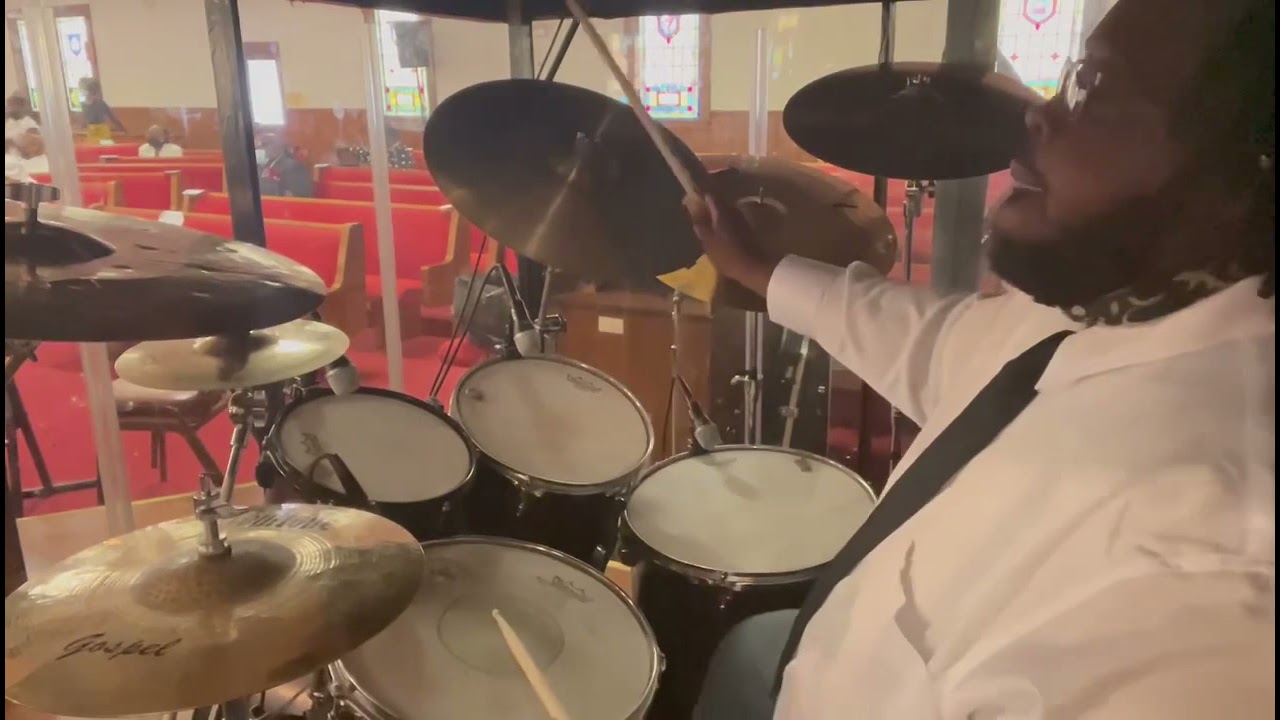 Calvin Motley On Drums “Watch Me Praise Him By Kim Burrell “