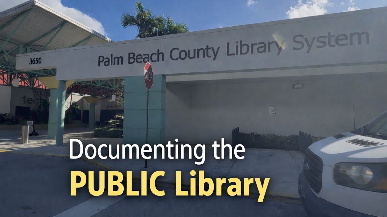 Documenting the Palm Beach County Main Library (Public Areas)