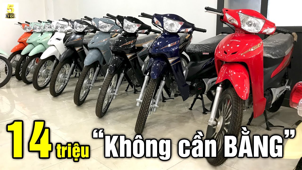 Wave Alpha 50cc 2023 - KHÔNG CẦN BẰNG LÁI ▶️ 14 triệu 1 em Wave 50cc 🔴 TOP 5 ĐAM MÊ