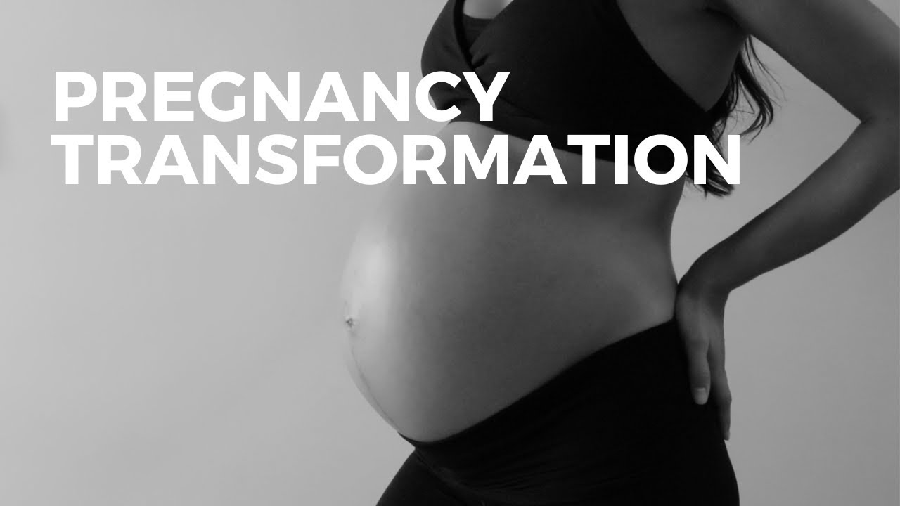 PREGNANCY TRANSFORMATION (WEEK BY WEEK) | FIRST BABY