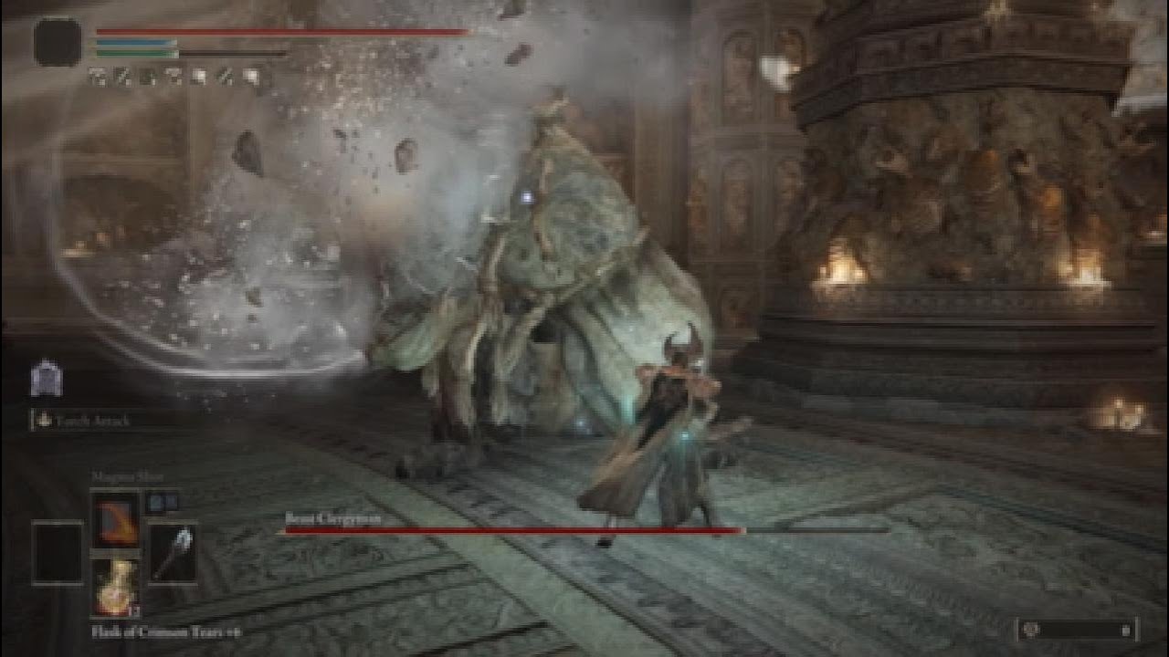 Maliketh - Elden Ring Torch Only Run; Not Flaskless :(