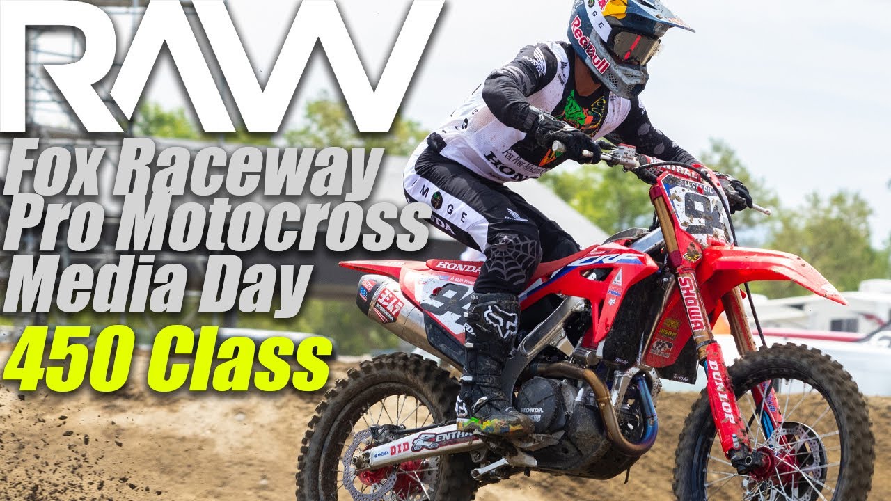 Fox Raceway Pro Motocross National Media Day 450 Class RAW - Motocross Action Magazine