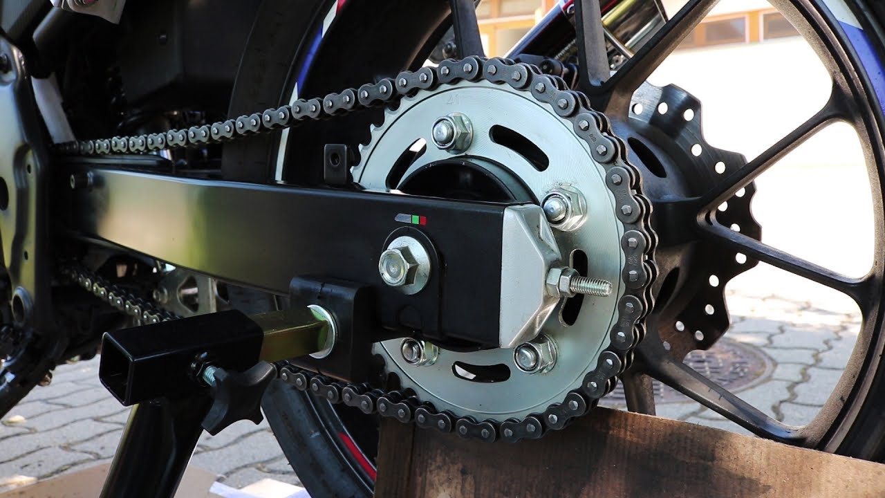 Honda CB500F - Chain Cleaning
