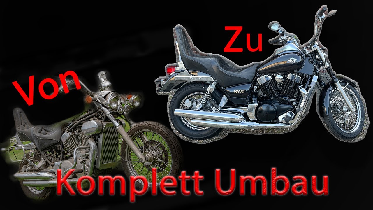 Eisenschwein kompletter Umbau | GaragenUmbau | LowBudget | Kawasaki VN15 | VN1500