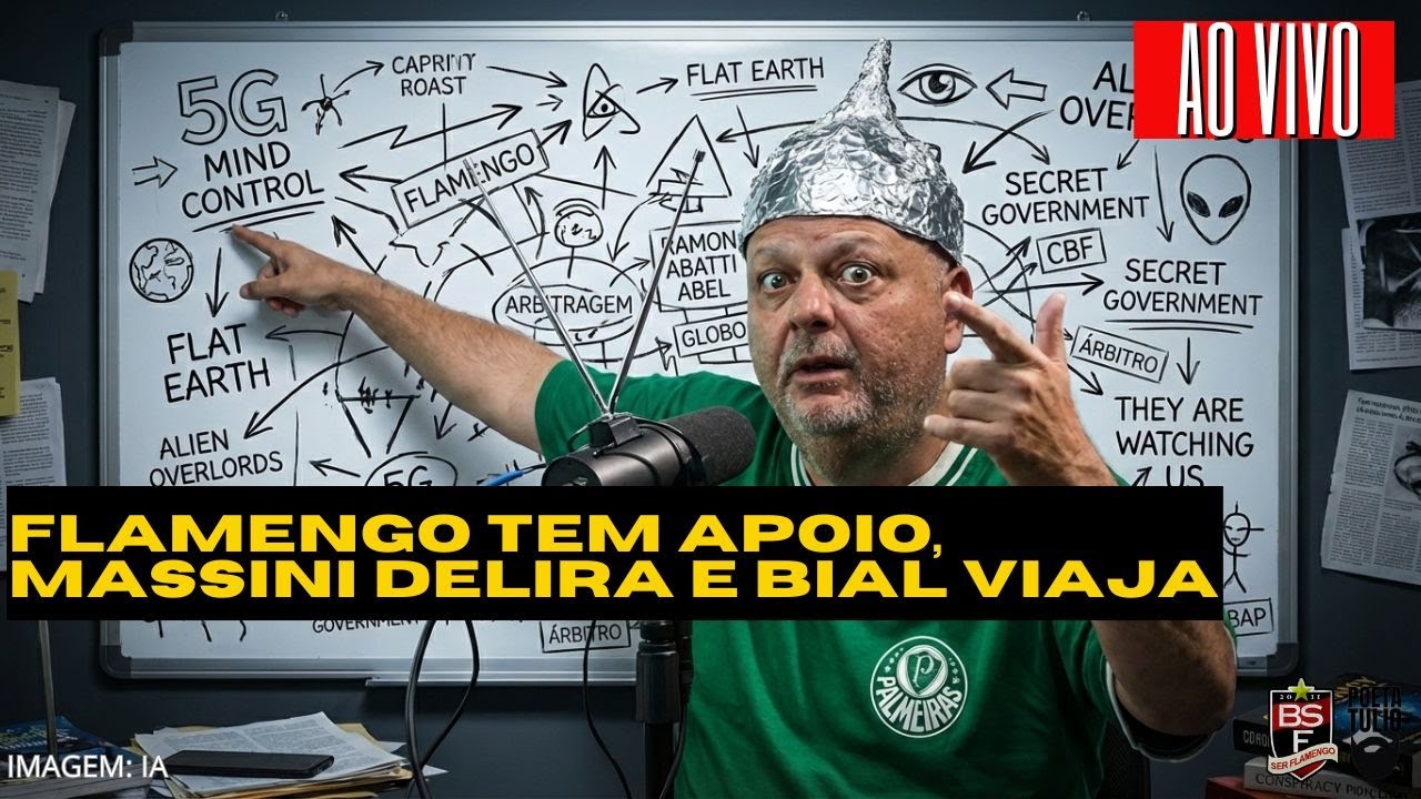Flamengo consegue apoio contra tributação, Massini cria teoria e Pedro Bial viaja sobre popularidade