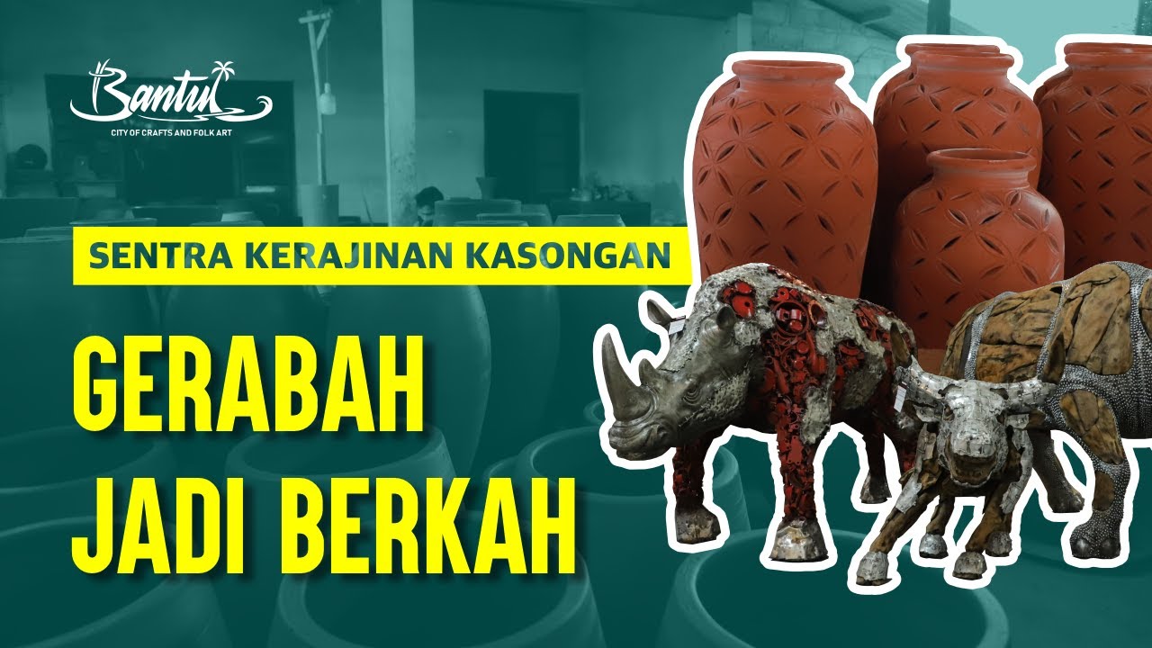Menilik GERABAH UNIK di Kasongan Bantul | TENTANG KRIYA