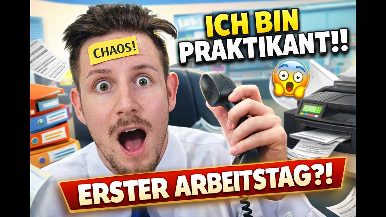 Chaos im Büro! 📞 Mein erster Arbeitstag als Praktikant  I Office Simulator