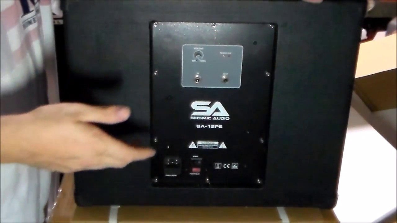 Seismic Audio SA-12PS Unboxing, Testing, & Review