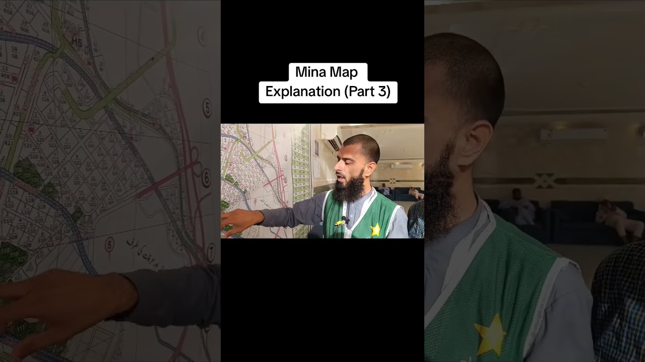Mina Map Explanation Part 3 #hajj2025 #hajjmubarak2025 #mina #makkahalmukarromah #madinah2025