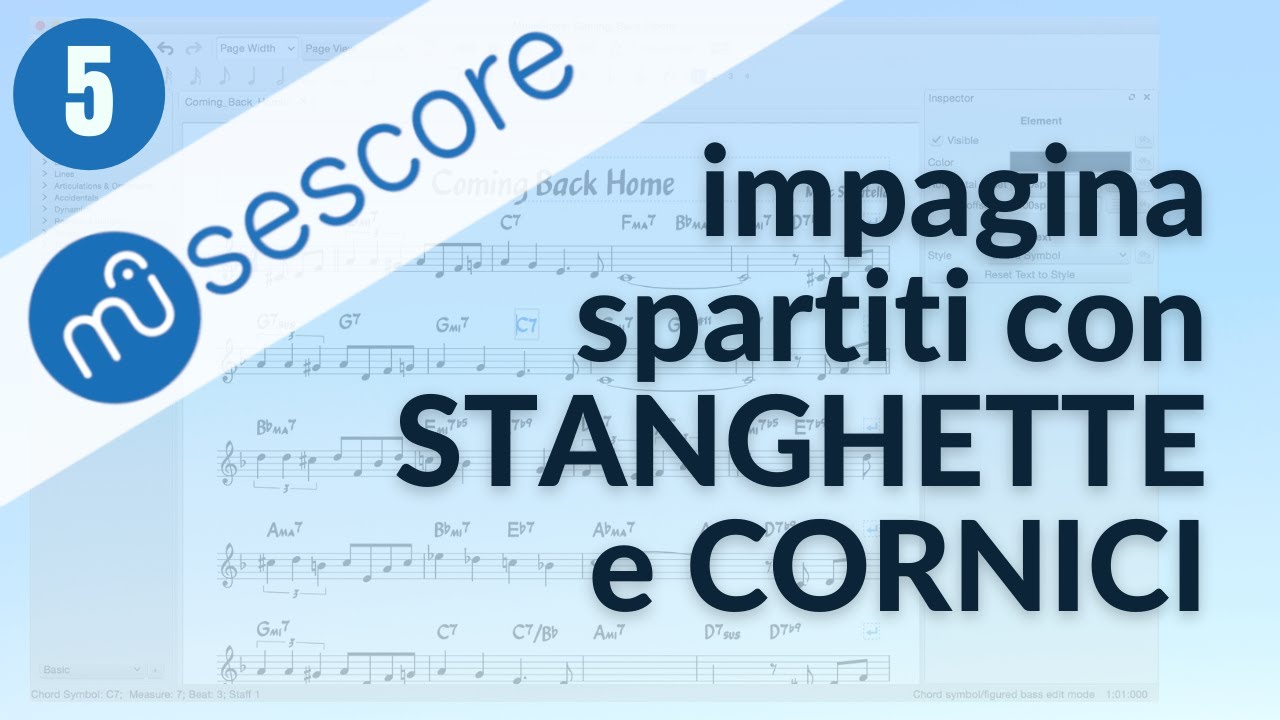 MUSESCORE #05 stanghette e cornici: cosa sono e come si usano