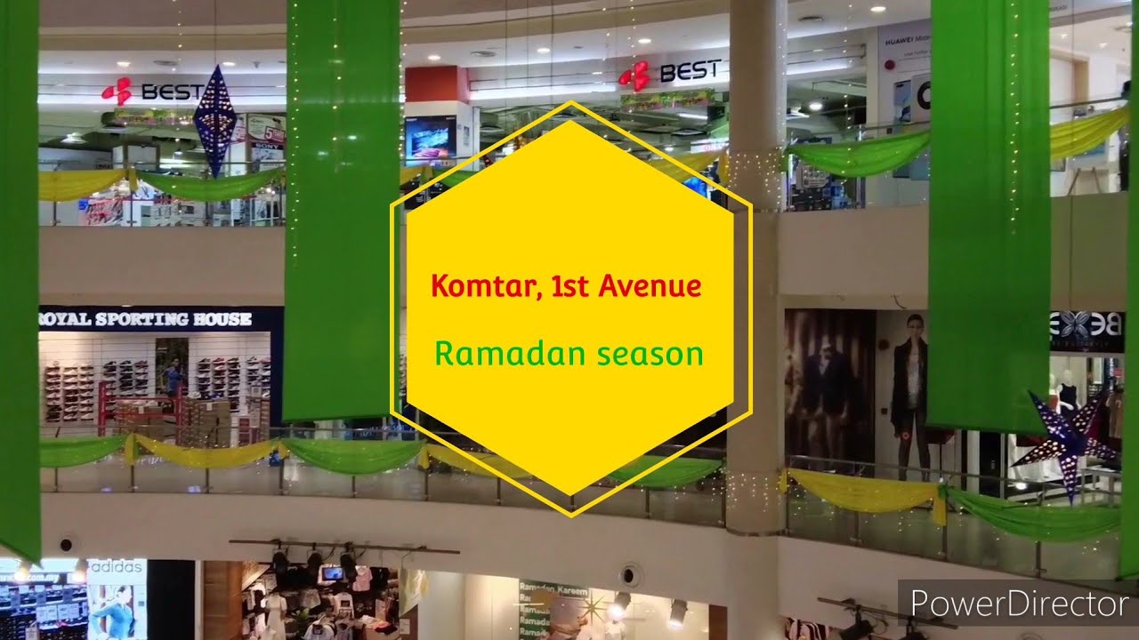 Penang Komtar, 1st Avenue, Ramadan Season 2021, Parkson shopping mall, 페낭, Malaysia