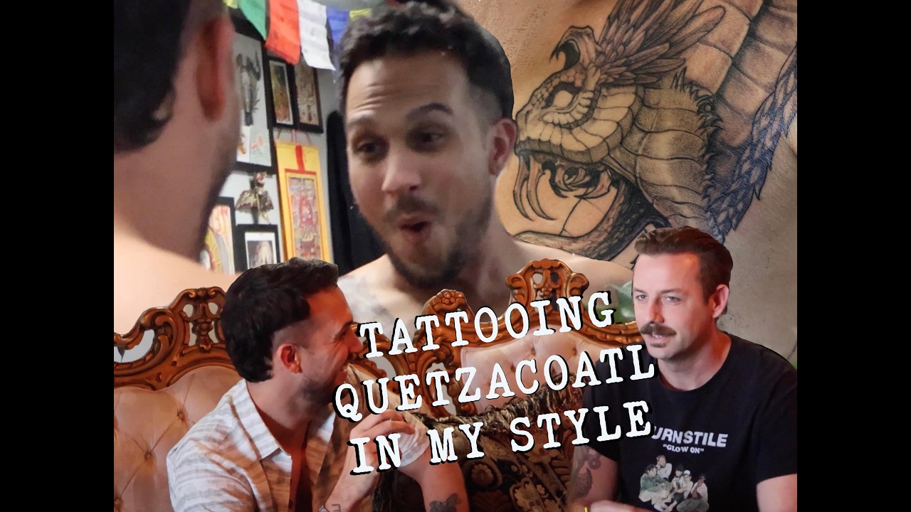 Feathered Serpent Tattoo for David