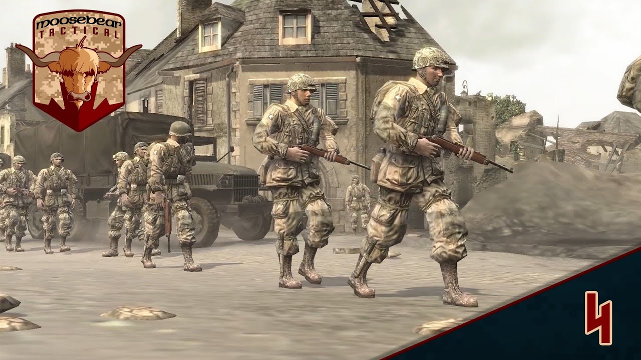 Company of Heroes Playthrough - Carentan Counterattack