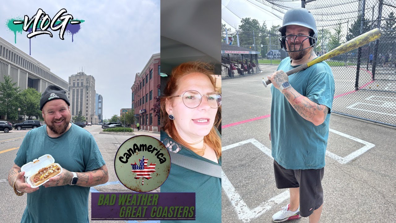 Mit dem Auto durch DETROIT  8 Mile, Achterbahn & Coney Dogs - Vlog zwischen Filmkulisse & Greek Town