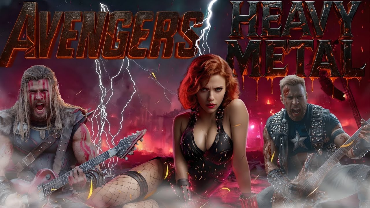 What If The Avengers Got Heavy Metal in the 80s?