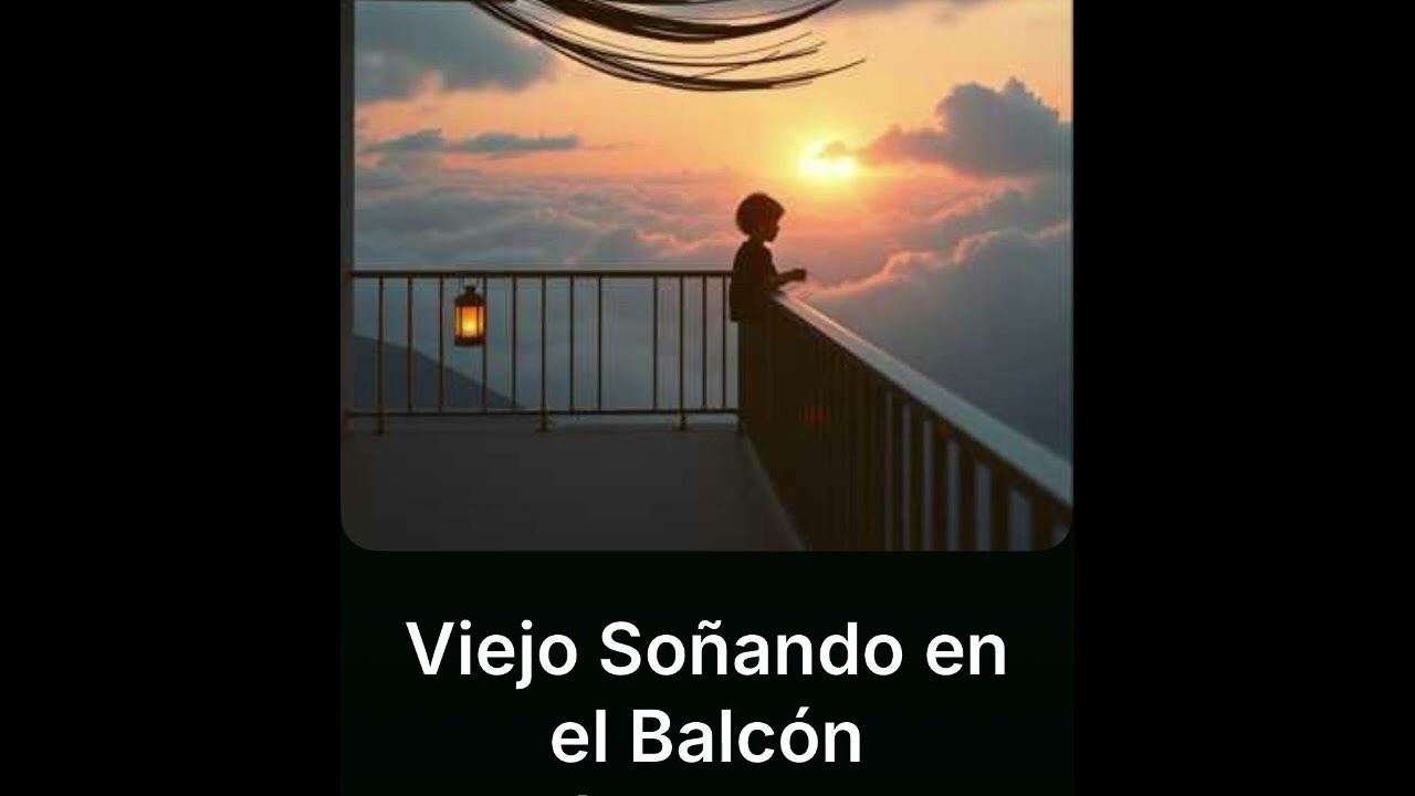 Viejo Sonando en el Balcon