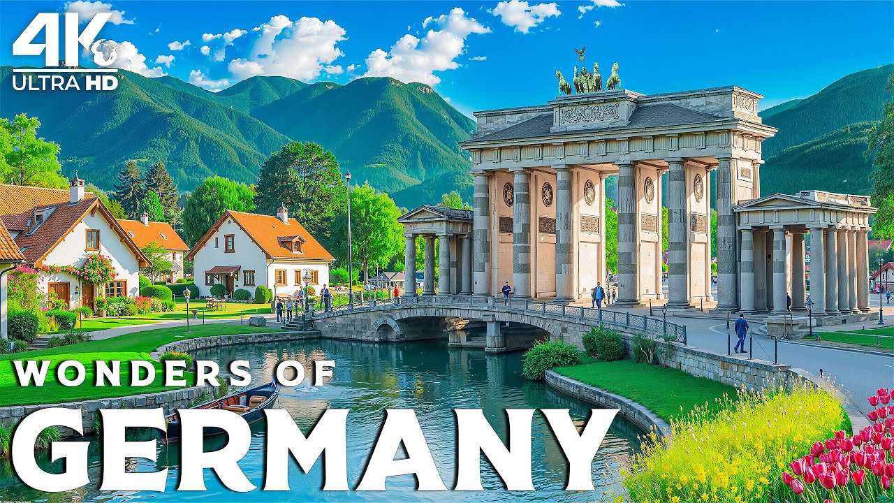 Wonders of Germany | Medieval Castles, Alpine Vistas & Vibrant Cities | 4K Travel