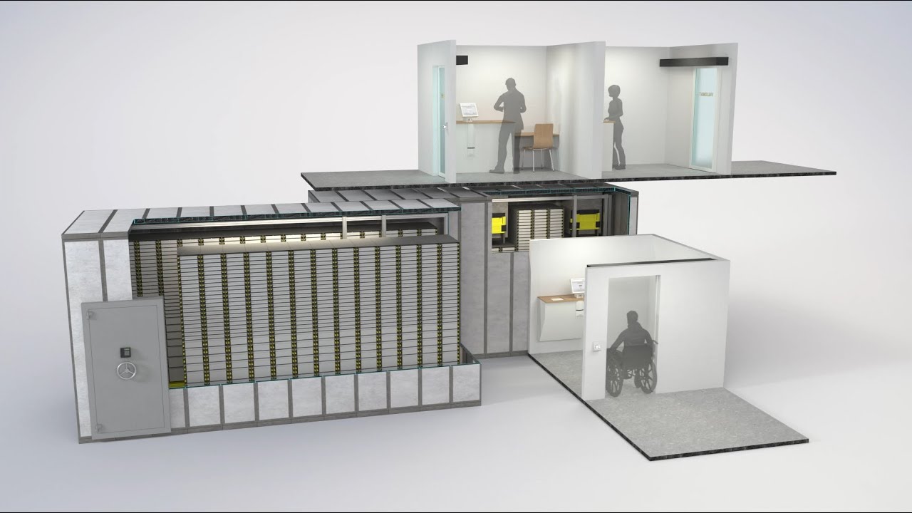 Valiomat - automatische 24h Bankschliessf&auml;cher - Anlage